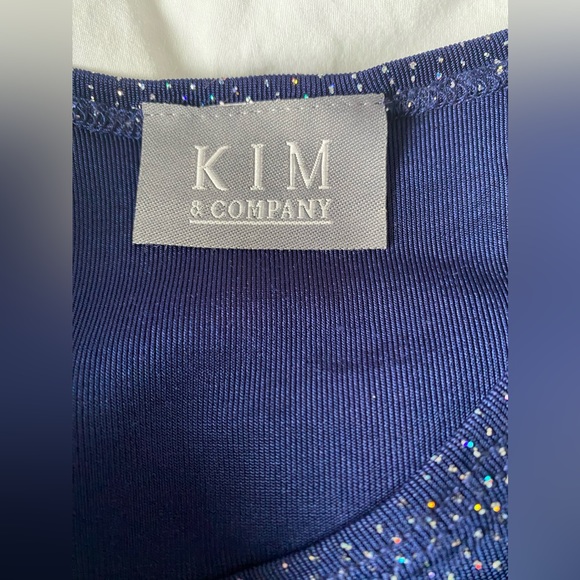 Kim and Co. Sparkling navy shift dress - Picture 8 of 13